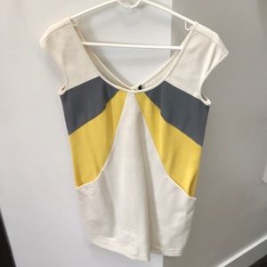 Color block shift dress